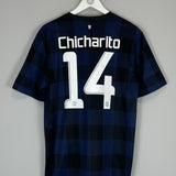 2013/14 MANCHESTER UNITED CHICHARITO #14 AWAY SHIRT (L) NIKE