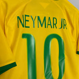 2014/15 BRAZIL NEYMAR #10 HOME SHIRT (M) NIKE