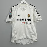 2004/05 REAL MADRID *PLAYER ISSUE* HOME SHIRT (L) ADIDAS