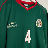 2002/03 MEXICO MARQUEZ #4 HOME SHIRT (XXL) ATLETICA