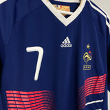 2009/10 FRANCE RIBERY #7 HOME SHIRT (L) ADIDAS