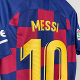 2019/20 BARCELONA MESSI #10 HOME SHIRT (M) NIKE