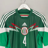 2014/15 MEXICO R.MARQUEZ #4 HOME SHIRT (M) ADIDAS