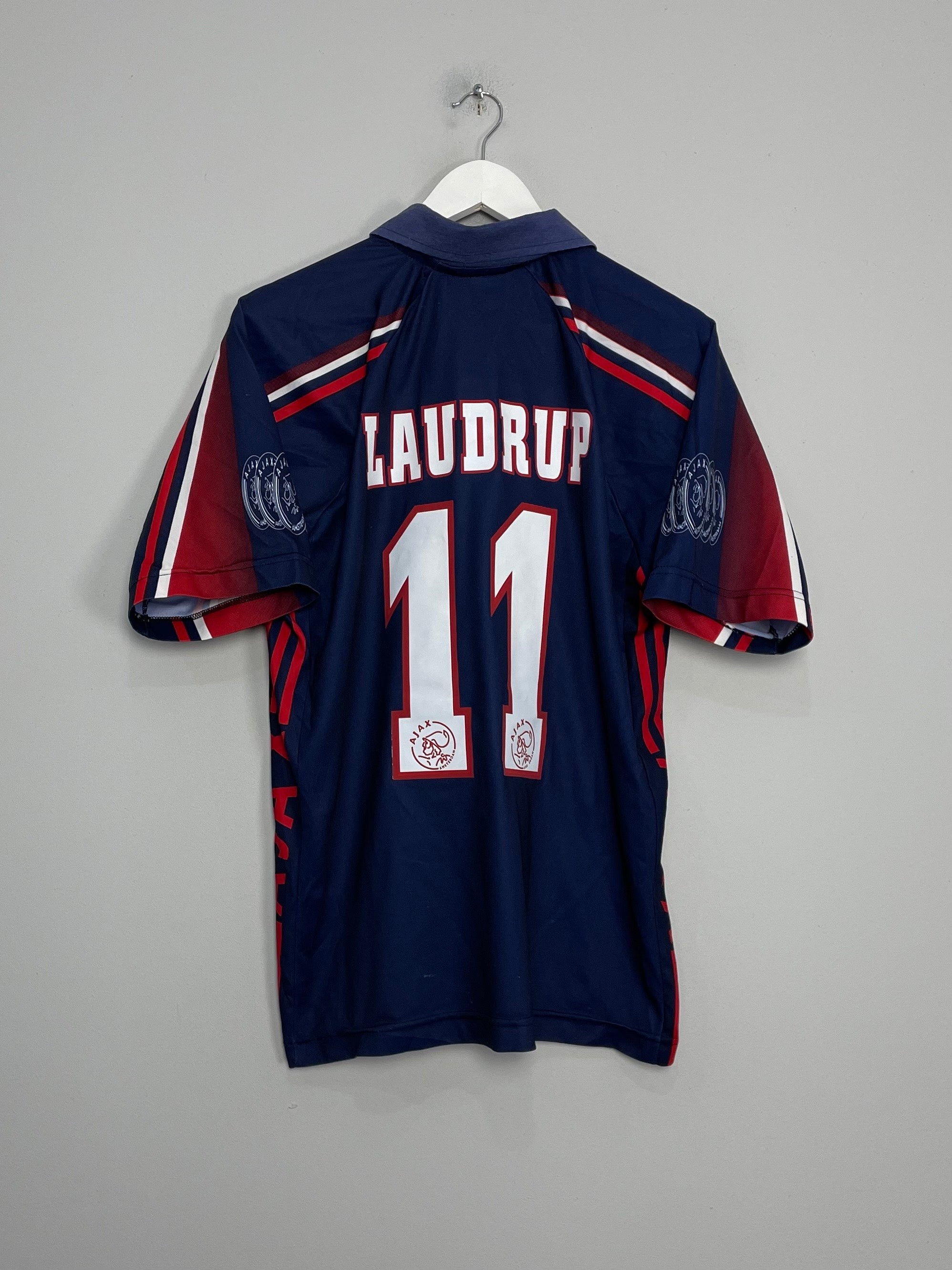 1997/98 AJAX LAUDRUP #11 AWAY SHIRT (L) UMBRO