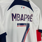 2023/24 PSG MBAPPE #7 *BNWT* AWAY SHIRT (M) NIKE