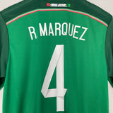 2014/15 MEXICO R.MARQUEZ #4 HOME SHIRT (M) ADIDAS