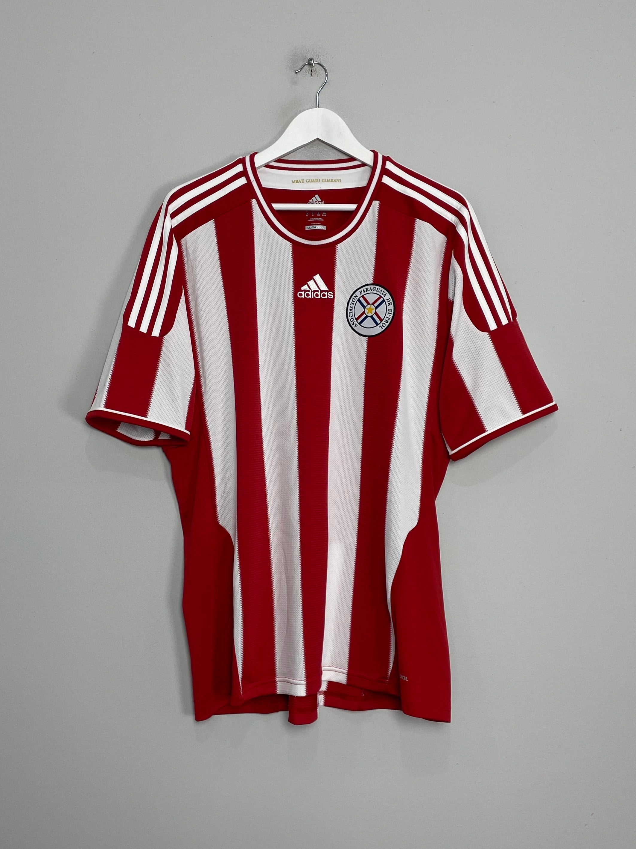 2011/12 PARAGUAY HOME SHIRT (XL) ADIDAS