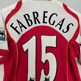 2004/05 ARSENAL FABREGAS #15 HOME SHIRT (S) NIKE