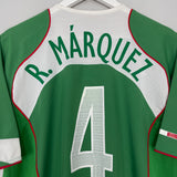 2004/06 MEXICO R.MARQUEZ #4 HOME SHIRT (L) NIKE