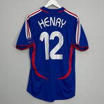 2006/07 FRANCE HENRY #12 HOME SHIRT (XL) ADIDAS