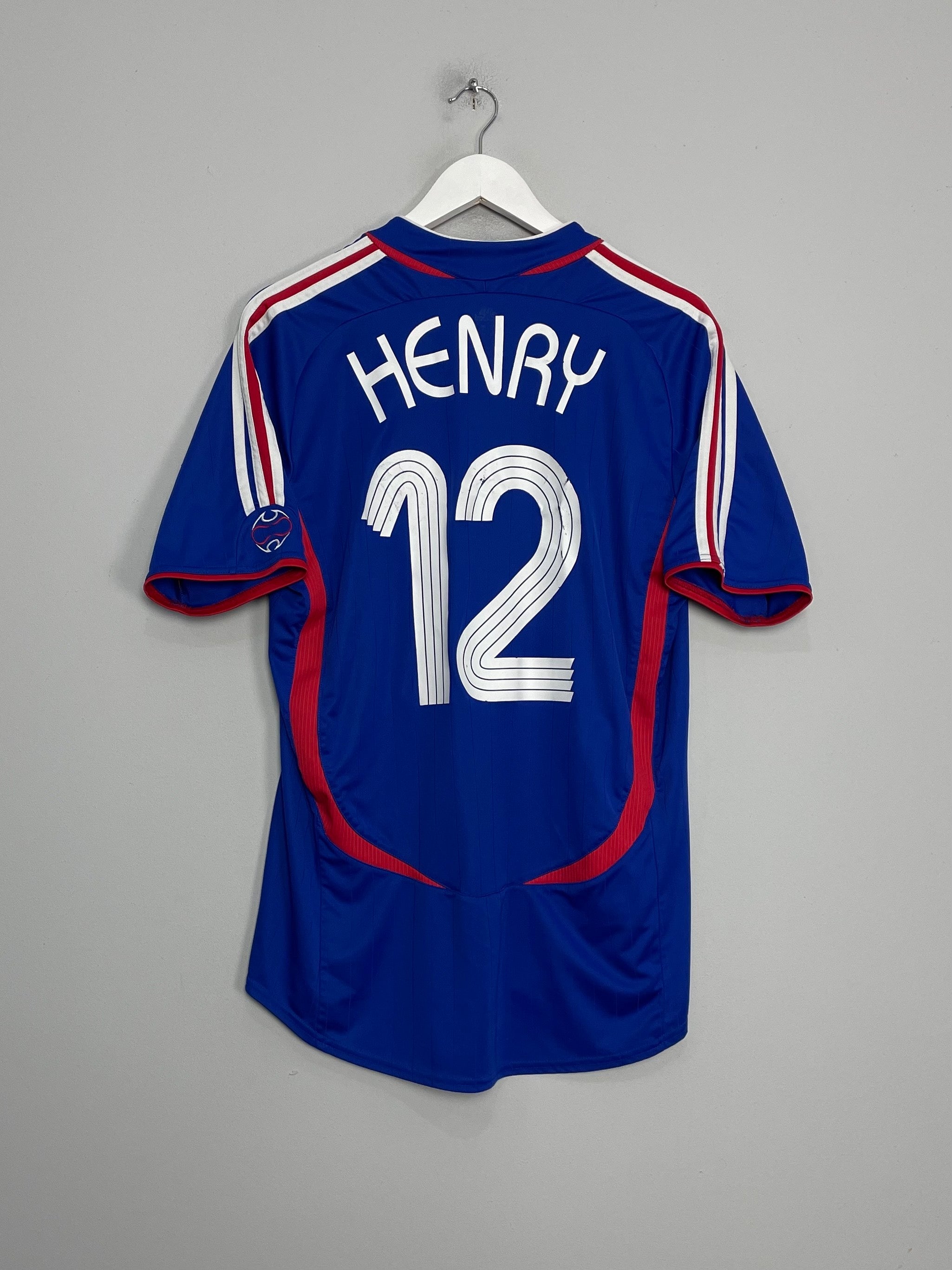 2006/07 FRANCE HENRY #12 HOME SHIRT (XL) ADIDAS