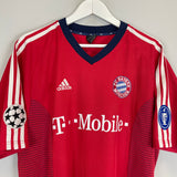 2002/03 BAYERN MUNICH C/L HOME SHIRT (XL) ADIDAS