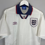 1993/95 ENGLAND HOME SHIRT (L) UMBRO