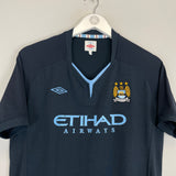 2010/12 MANCHESTER CITY AWAY SHIRT (L.WOMENS) UMBRO