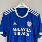 2020/21 CARDIFF CITY HOME SHIRT (L) ADIDAS