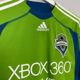 2009 SEATTLE SOUNDERS KELLER #18 HOME SHIRT (M) ADIDAS