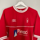 2000/02 NOTTINGHAM FOREST #7 HOME SHIRT (XXL) UMBRO