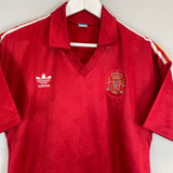 1981 SPAIN #6 *PLAYER ISSUE* HOME SHIRT (L) ADIDAS