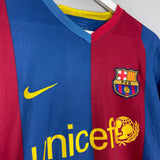 2006/07 BARCELONA RONALDINHO #10 HOME SHIRT (L) NIKE