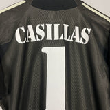 2002/03 REAL MADRID CASILLAS #1 *CENTENARY* GK SHIRT (M) ADIDAS