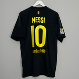 2011/12 BARCELONA MESSI #10 AWAY SHIRT (XL) NIKE