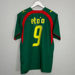 2006/07 CAMEROON ETO'O #9 HOME SHIRT (M) PUMA