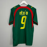 2006/07 CAMEROON ETO'O #9 HOME SHIRT (M) PUMA