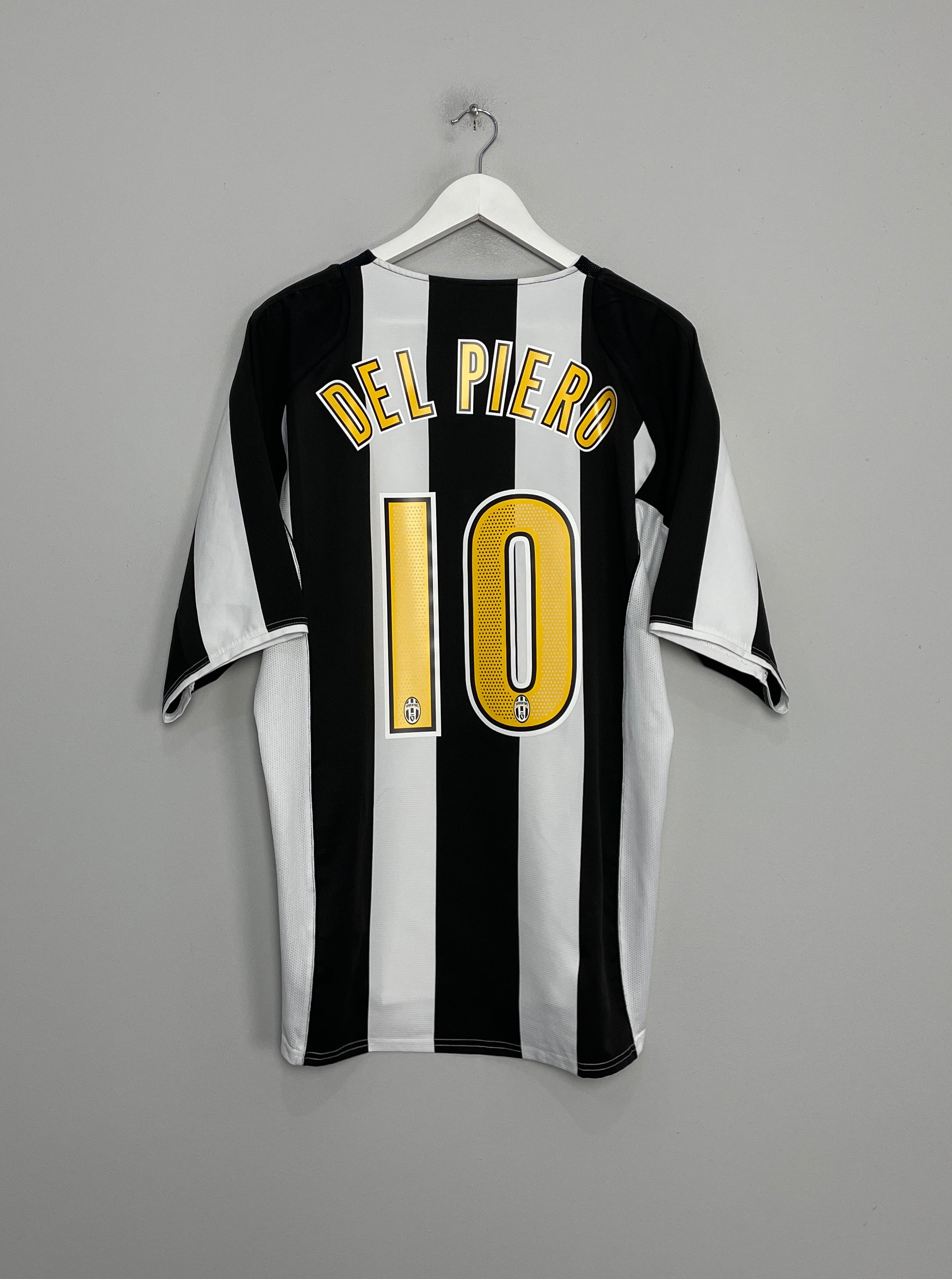 2004/05 JUVENTUS DEL PIERO #10 HOME SHIRT (XL) NIKE