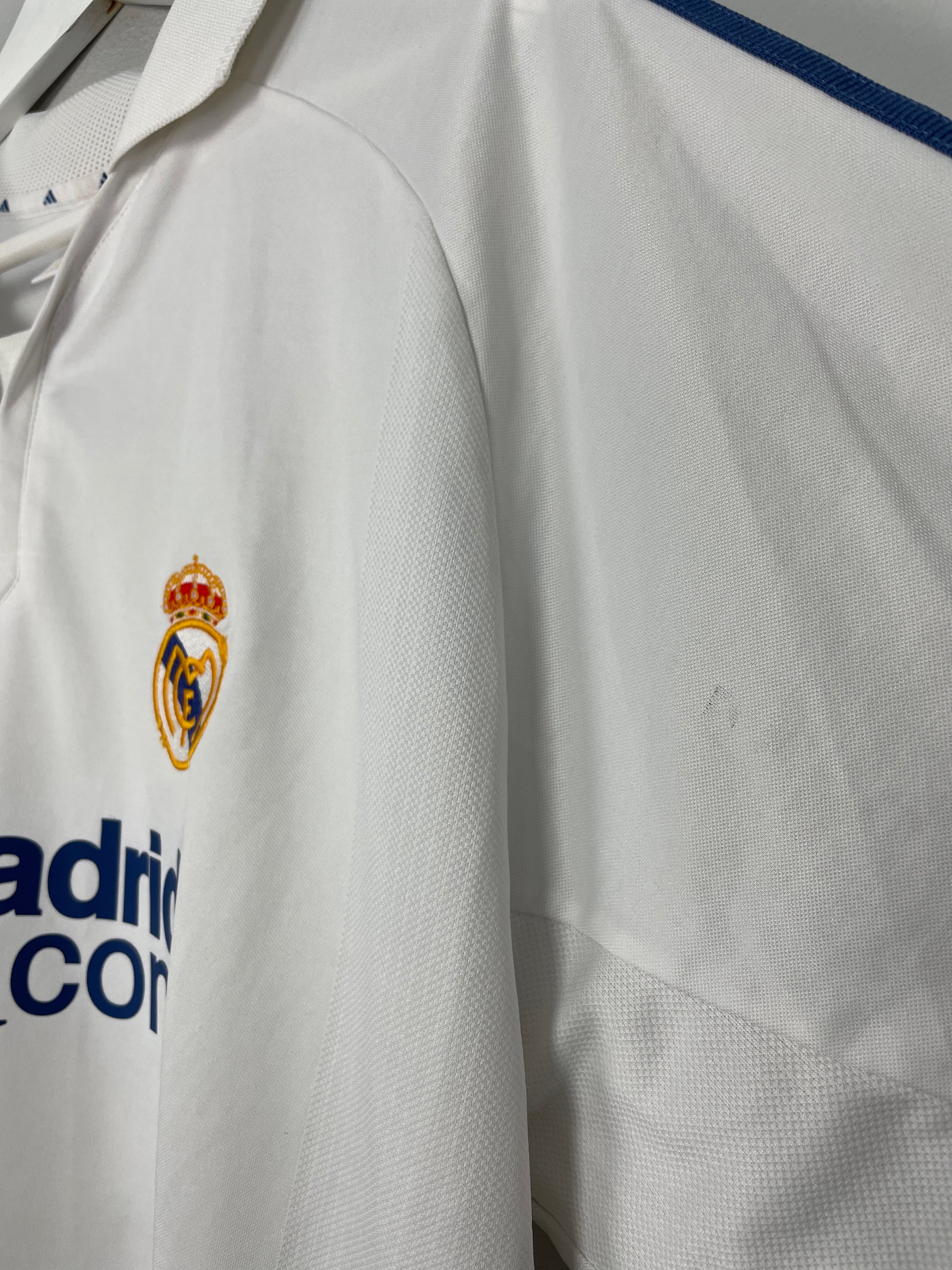 CULT KITS | 2001 REAL MADRID ZIDANE #5 HOME SHIRT (XL) ADIDAS – Cult Kits