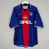 Image of the PSG shirt from the 2000/01 season