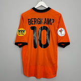 2000/02 NETHERLANDS BERGKAMP #10 HOME SHIRT (XL) NIKE