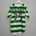 2005/07 CELTIC NAKAMURA #25 HOME SHIRT (XL) NIKE