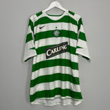 2005/07 CELTIC NAKAMURA #25 HOME SHIRT (XL) NIKE