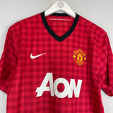 2012/13 MANCHESTER UNITED CHICHARITO #14 HOME SHIRT (L) NIKE