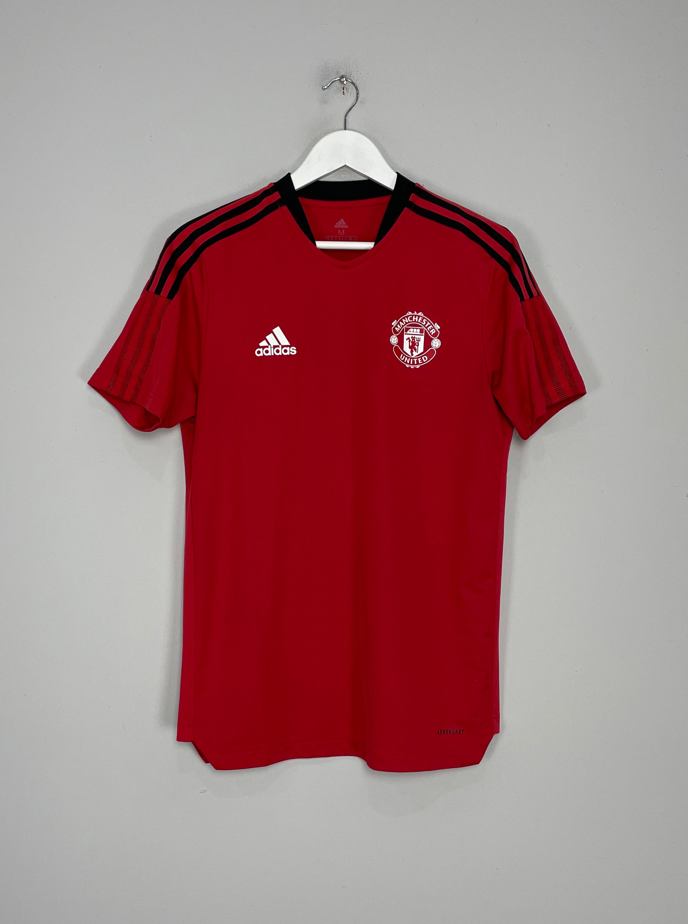 2022/23 MANCHESTER UNITED TRAINING SHIRT (M) ADIDAS