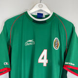 2001/02 MEXICO R.MARQUEZ #4 HOME SHIRT (XXL) ATLETICA