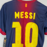 2012/13 BARCELONA MESSI #10 HOME SHIRT *BNWT* HOME SHIRT (S) NIKE