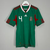 2010 MEXICO R.MARQUEZ #4 HOME SHIRT (M) ADIDAS