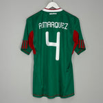 2010 MEXICO R.MARQUEZ #4 HOME SHIRT (M) ADIDAS