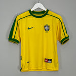 1998/00 BRAZIL HOME SHIRT (M.KIDS) NIKE