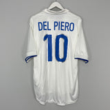 1997/98 ITALY DEL PIERO #10 AWAY SHIRT (XL) NIKE