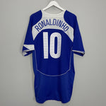 2004/06 BRAZIL RONALDINHO #10 AWAY SHIRT (XXXL) NIKE