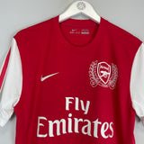 2011/12 ARSENAL ARTETA #8 HOME SHIRT (M) NIKE