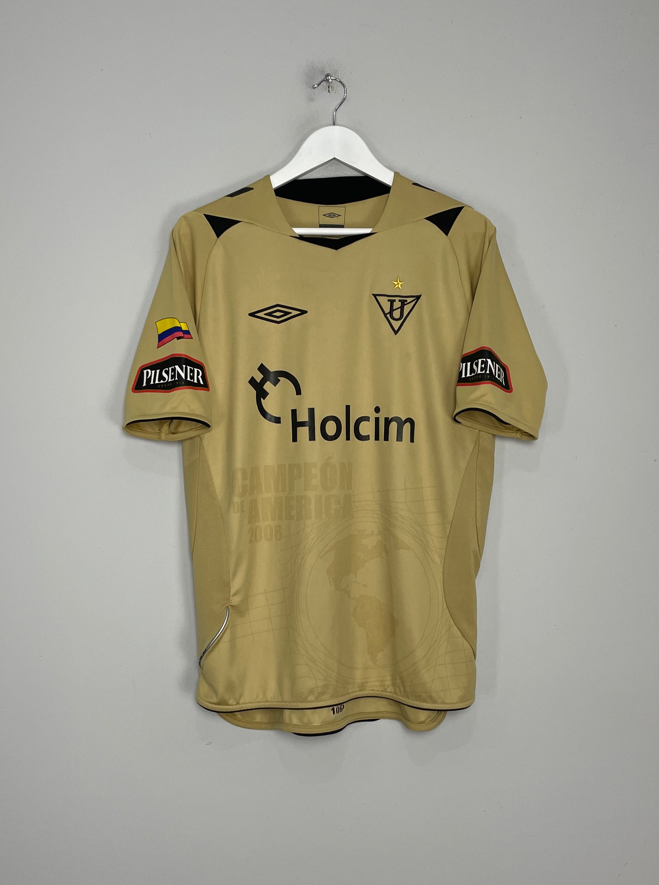 2008 LDU QUITO THIRD SHIRT (L) UMBRO