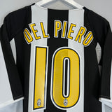 2004/05 JUVENTUS DEL PIERO #10 *BNWT* HOME SHIRT (XL) NIKE