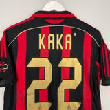 2006/07 AC MILAN KAKA #22 HOME SHIRT (S) ADIDAS