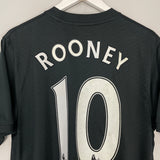 2009/10 MANCHESTER UNITED ROONEY #10 AWAY SHIRT (L) NIKE