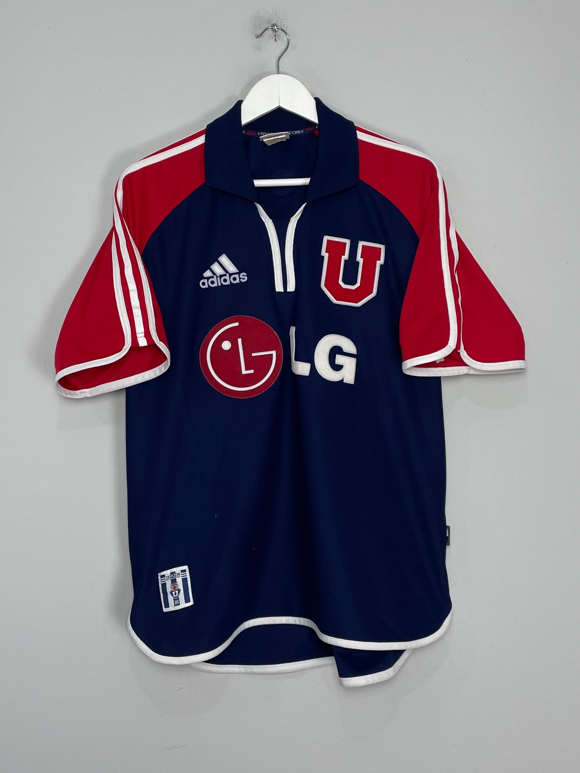 2001/02 UNIVERSIDAD DE CHILE HOME SHIRT (L) ADIDAS