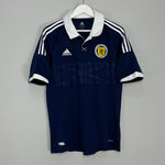 2011/13 SCOTLAND HOME SHIRT (L) ADIDAS