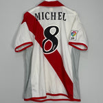 2004/05 RAYO VALLECANO MICHEL #8 HOME SHIRT (XL) JOMA